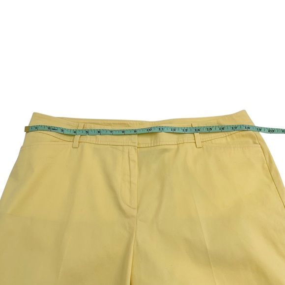 Talbots Size 14 Yellow Perfect Short - Picture 8 of 13